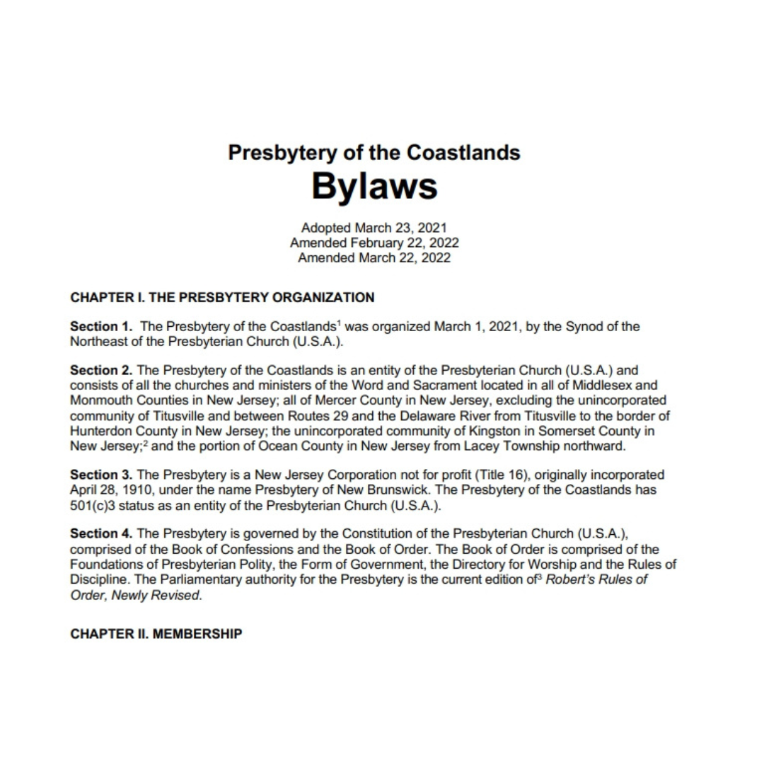1. Bylaws Coastlands with all amendments